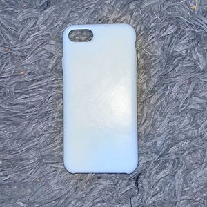 Blue phone case for iPhone 8